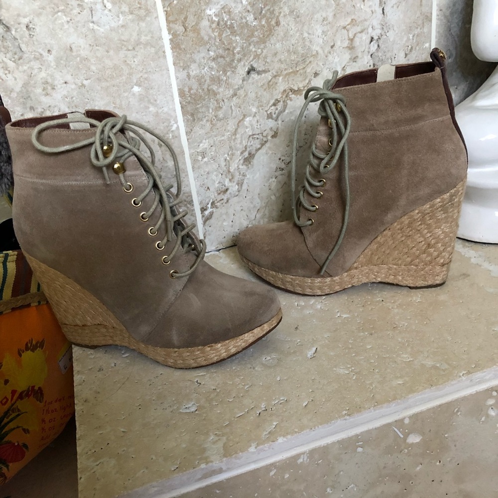 Michael Kors Lace-Up Front Ankle Boots/Booties